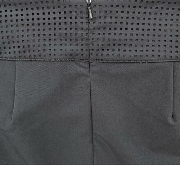Title Nine Womens 2 Grey Perforated Waist Band Genie Athletic Skirt with Pockets - Picture 3 of 6